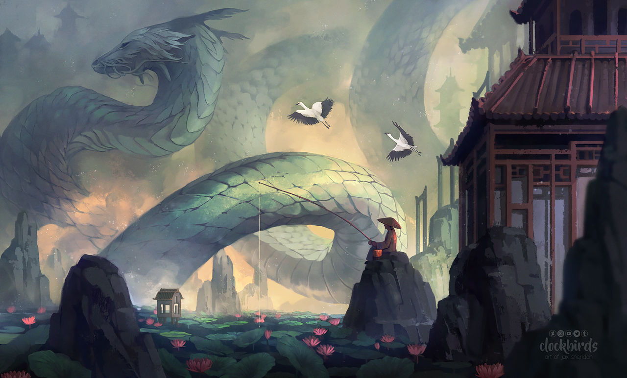 fisherman by clockbirds