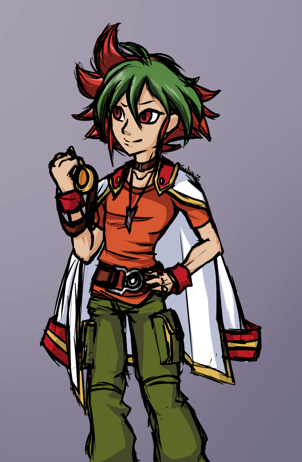 .:YGO: Goggle-headed Tomato Baby of Arc-V:.