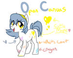 .:MLP: MLOCP Mascot Open Canvas:. by Goddess-of-BUTTSECKS