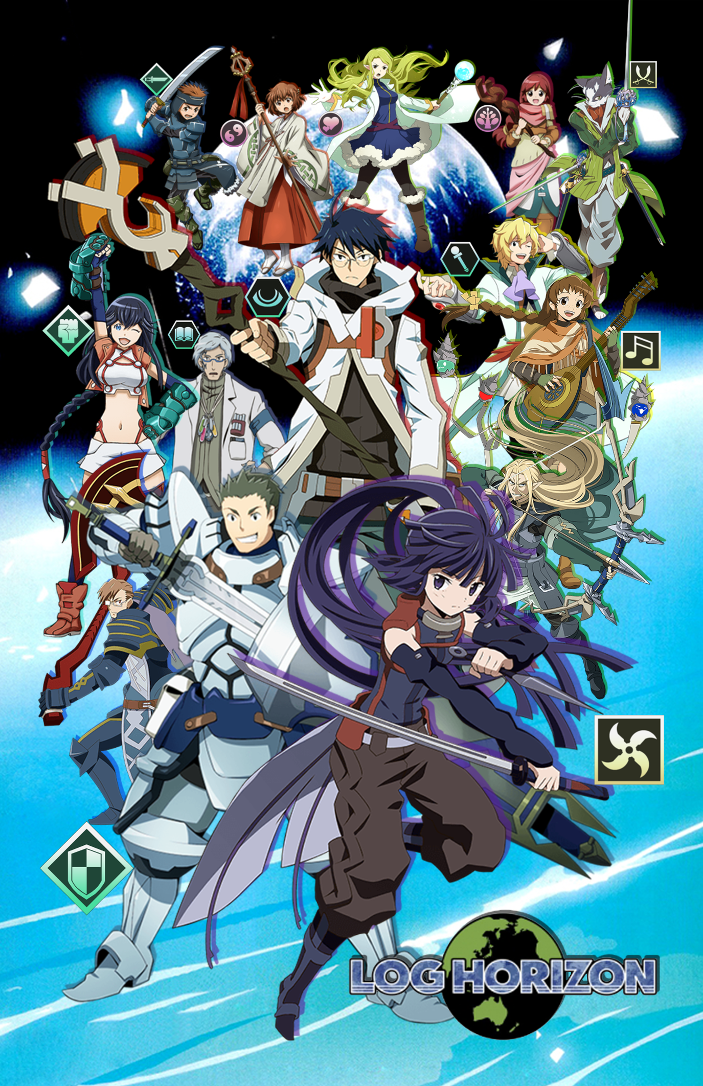 Log horizon deals characters