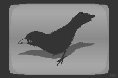 Pixel Art Crow Animation