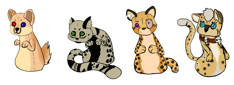 Plushy Cheetahs