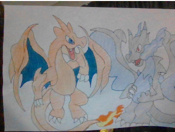 Mega Charizard X VS Mega Charizard Y (HELP!) by thecat1313 on DeviantArt