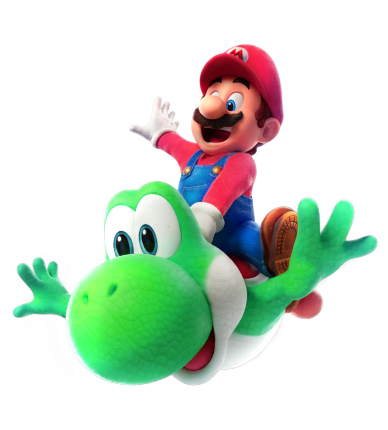 Movie Mario and Yoshi PNG 1 by MarioGalaxyFan234 on DeviantArt