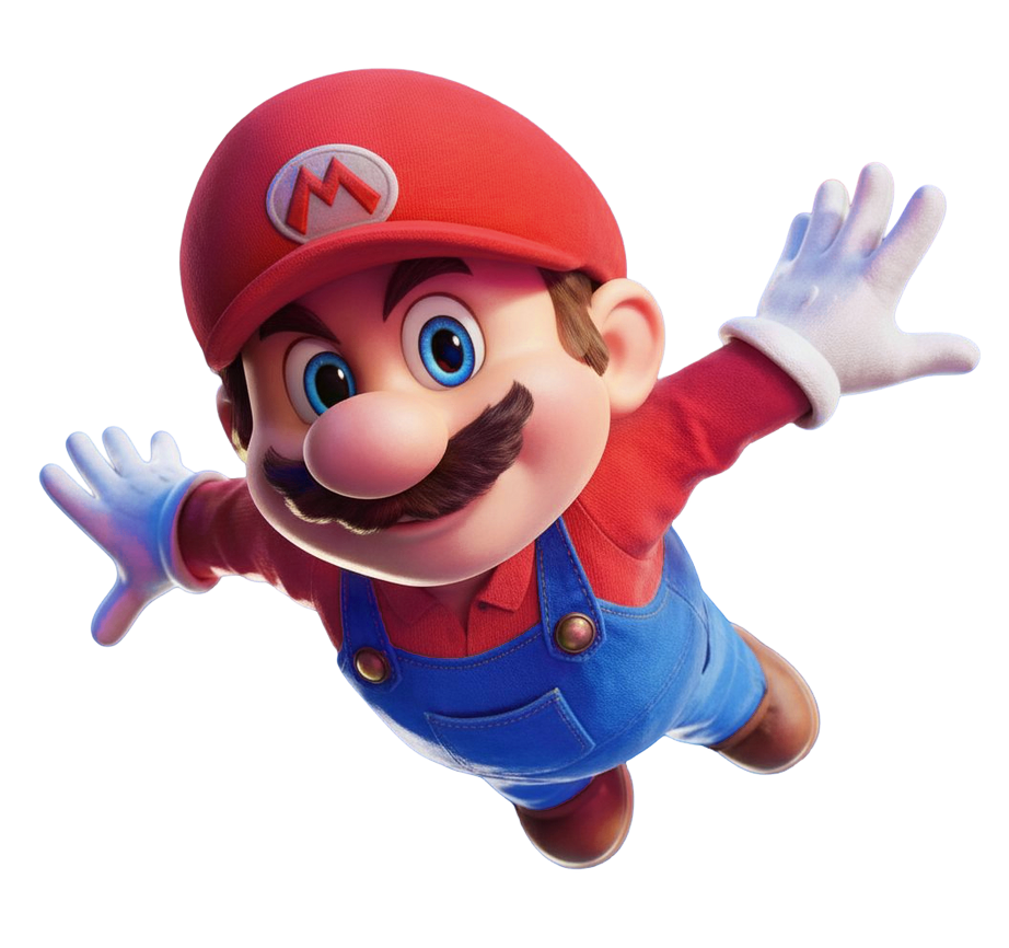 Flying Rabbit Mario Movie Mario Flying PNG by MarioGalaxyFan234 on DeviantArt