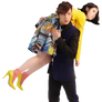 Jang Geun Suk y IU (Pretty Man)  PNG [Render]