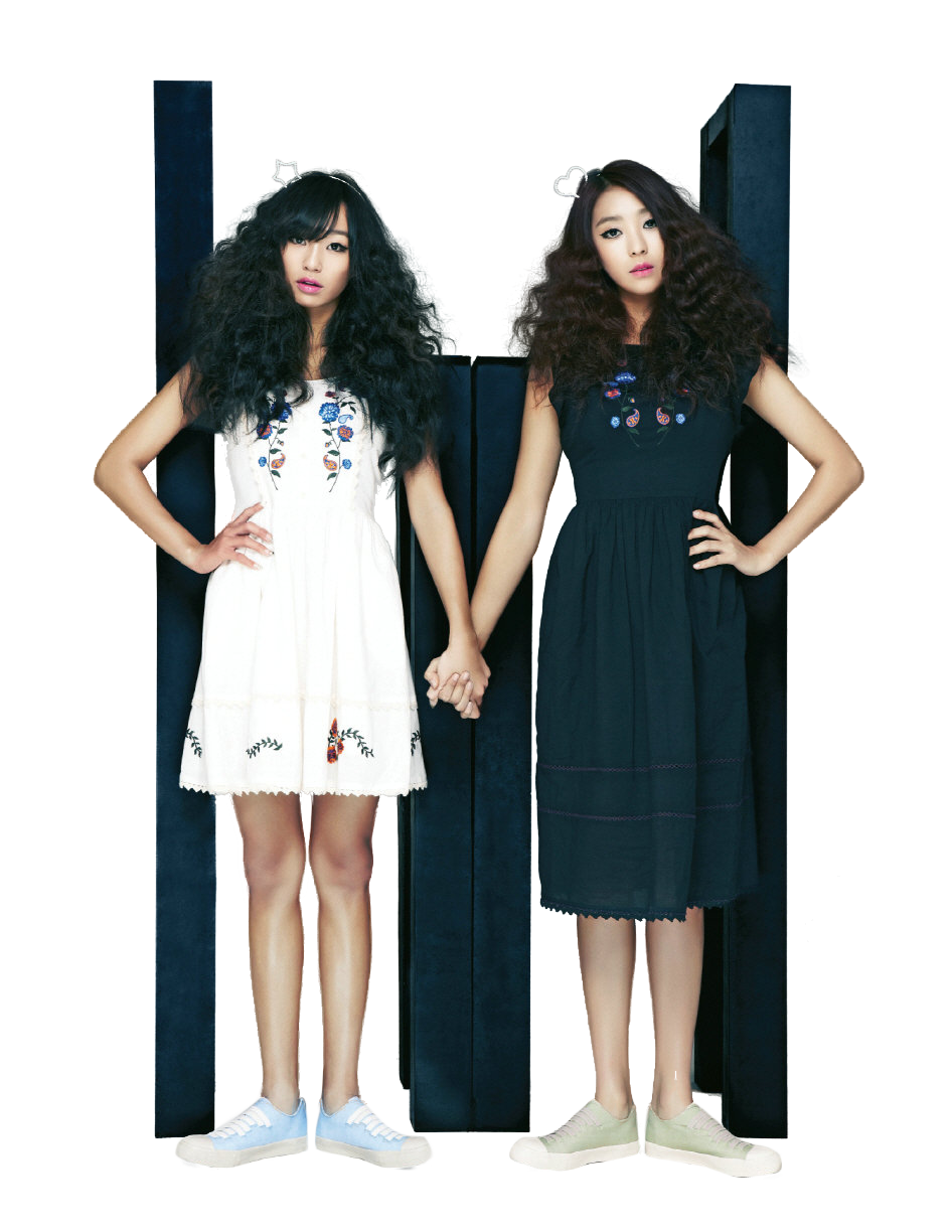 Bora y Hyorin (Sistar) PNG [Render]