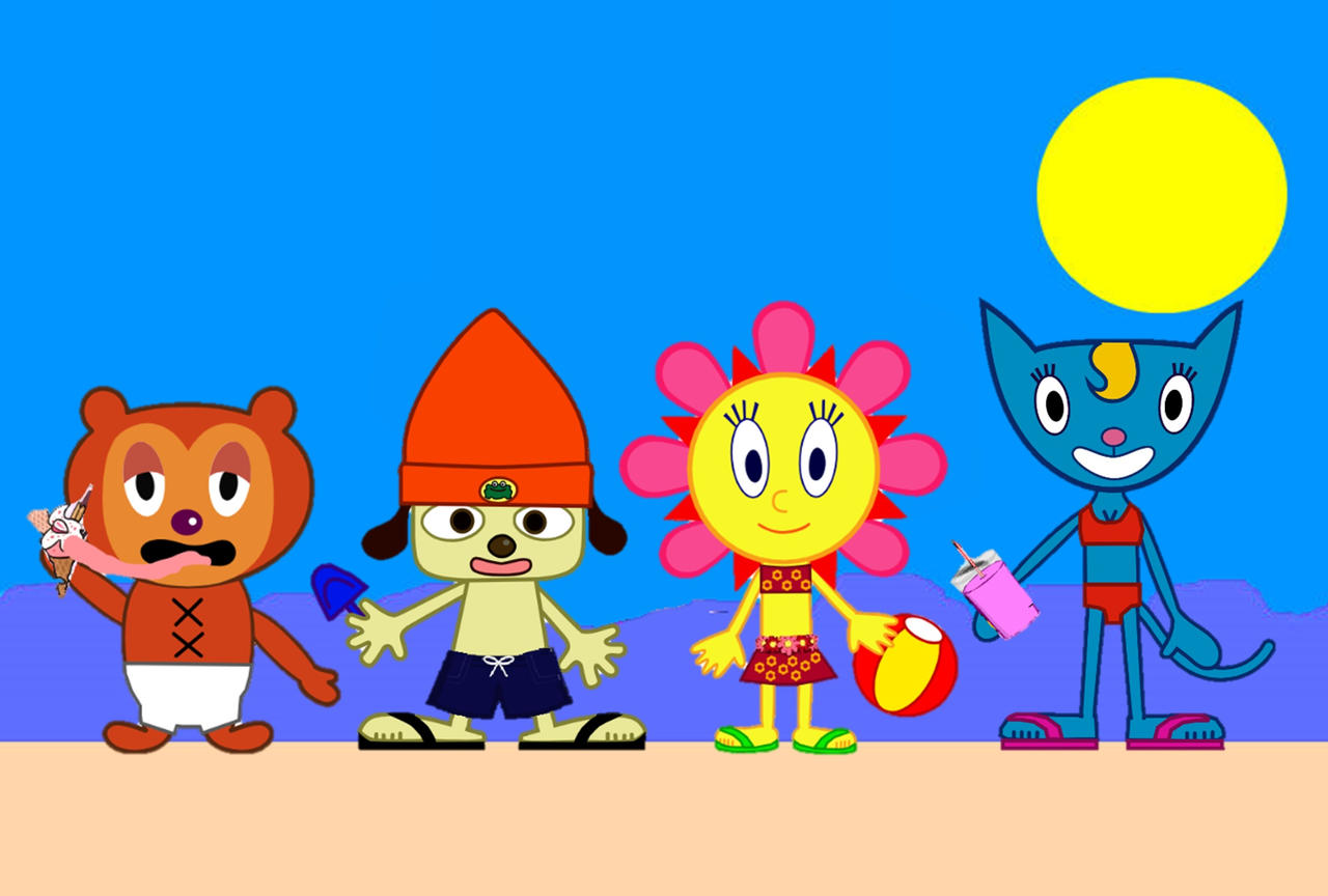Parappa the Rapper It's Summer Vacation Beaches by Miguel130509 on ...
