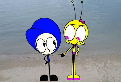 Matt and Glee Enjoying to Holiday by Miguel130509 on DeviantArt