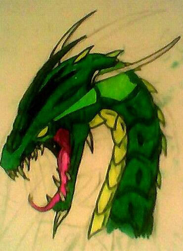 Serpent Like Dragon by NekoLoverSyria on DeviantArt