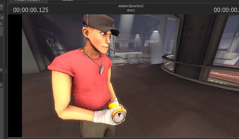 TF2 Scout pose by NekoLoverSyria on DeviantArt