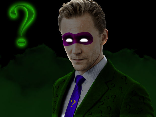 Tom Riddler Red Eye Tom Hiddleston as the Riddler by TheDarkArtistCW on DeviantArt