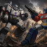Optimus Prime vs Megatron