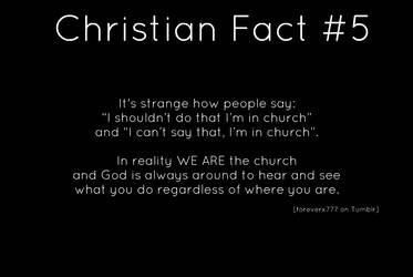 Christian fact 5