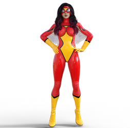 Spiderwoman front view