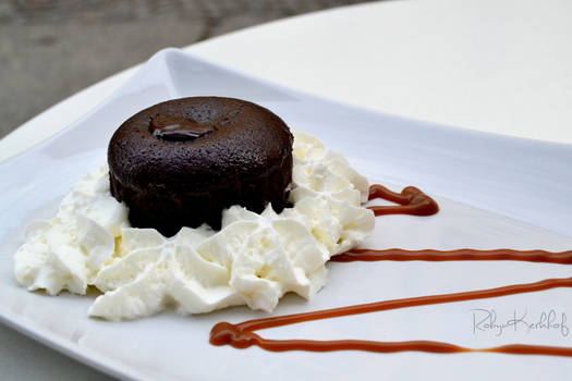 - chocolate lava cake love -