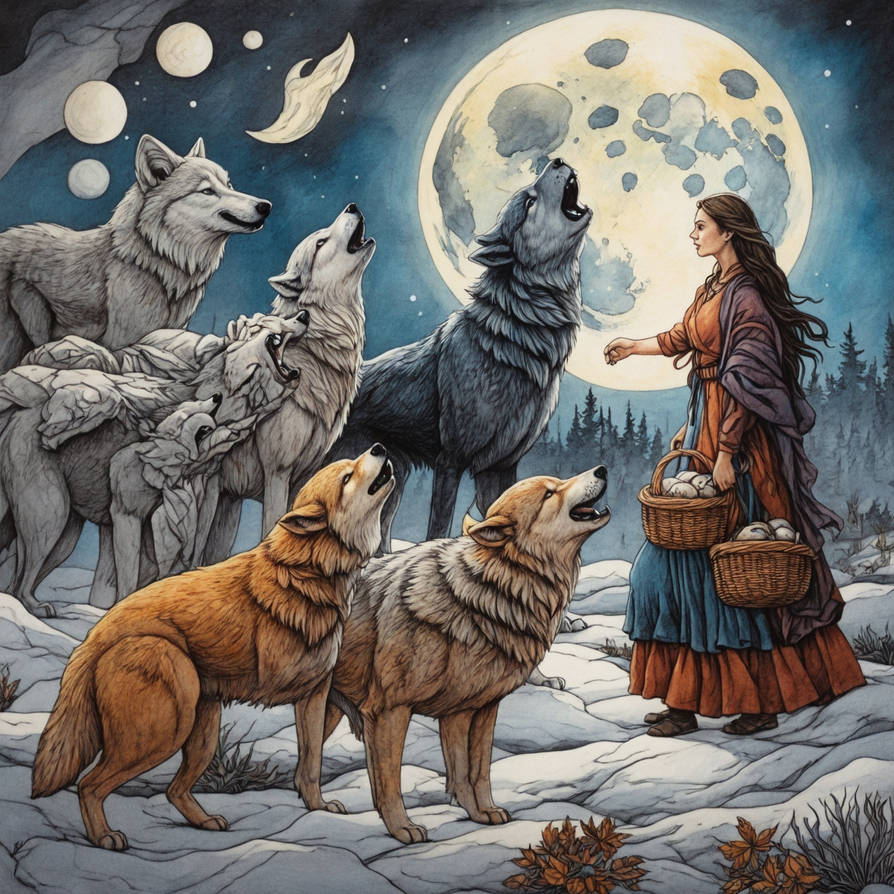 The strong wolves loyal to their mistress by ThomasHereAndThere on ...