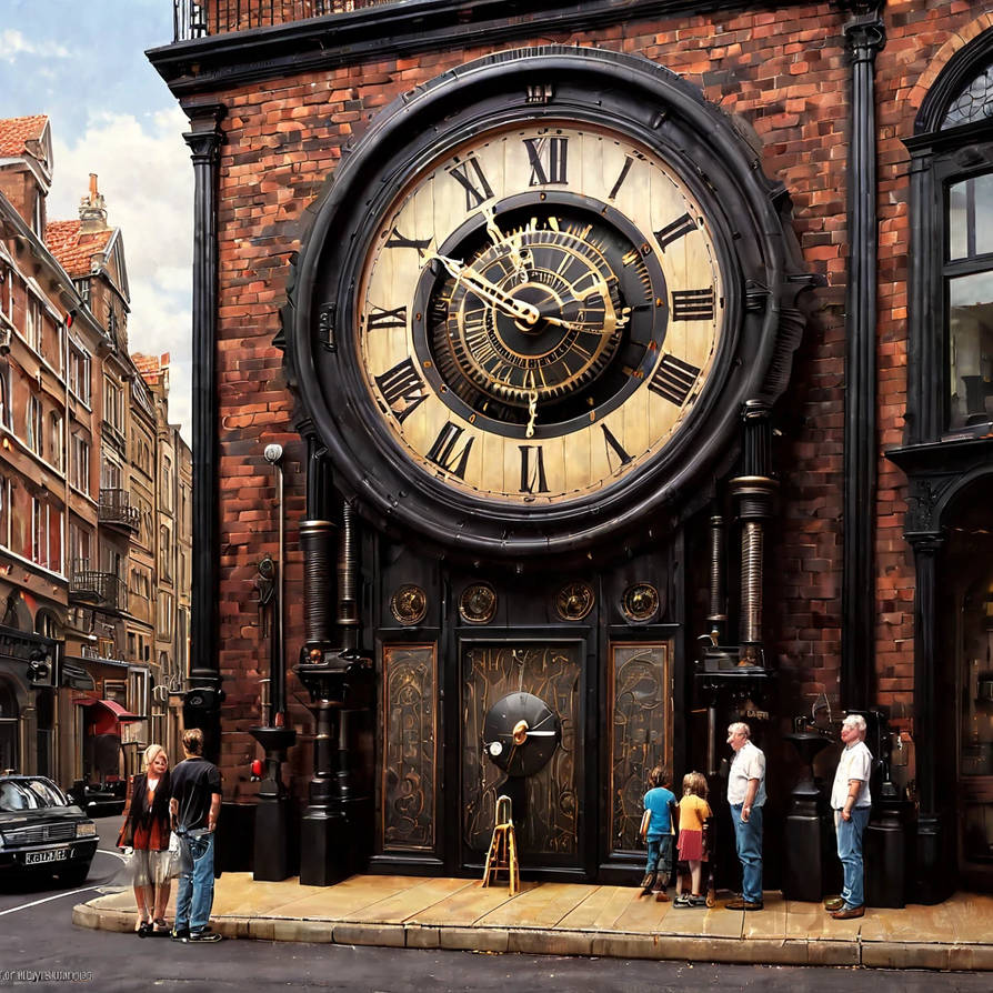The clocks by ThomasHereAndThere on DeviantArt