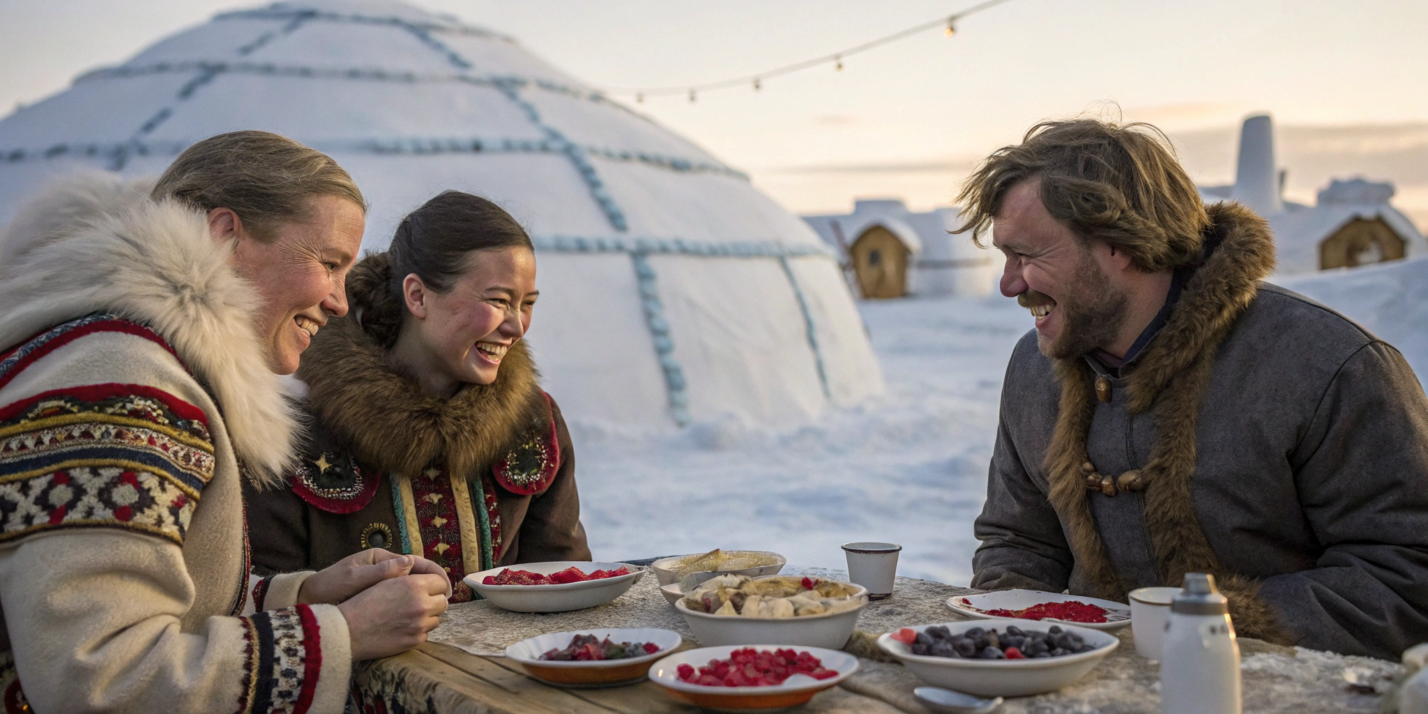 Danish Inuits Danish people enjoying traditional Inuit culture by ThomasHereAndThere ...