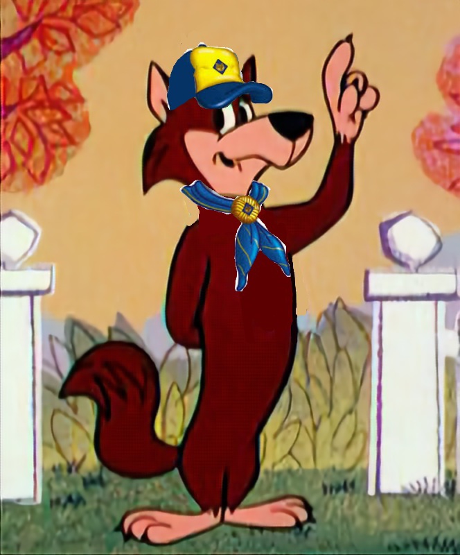 Loopy de Loop as the Wolf Cub Scout Mascot by MrBertstown on DeviantArt