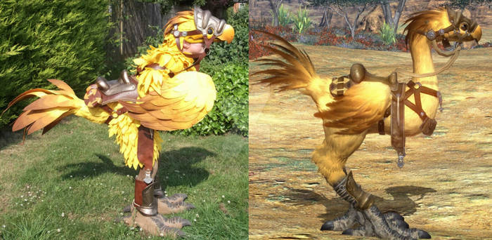 Final Fantasy XIV Chocobo Cosplay