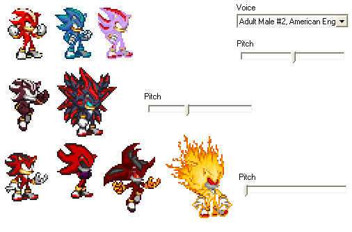 Dark Spine Sonic 7 Sprite Sheet by fnafan88888888 on DeviantArt