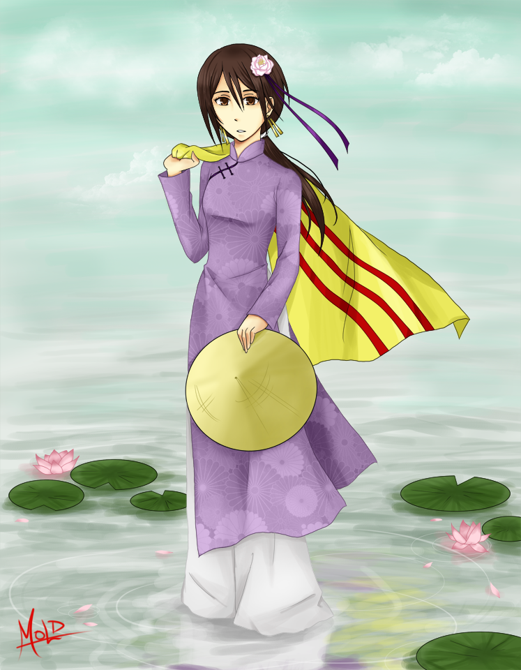 Ao dai Vietnam favourites by trangvk45 on DeviantArt