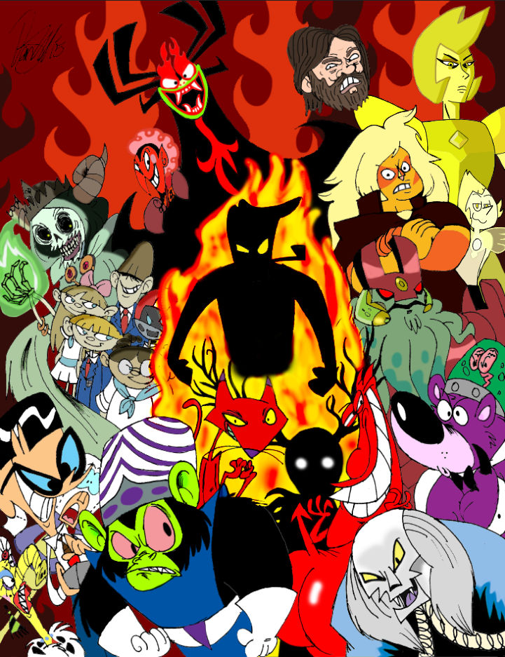 Cartoon Network Villains Tribute by DantheDoodle on DeviantArt