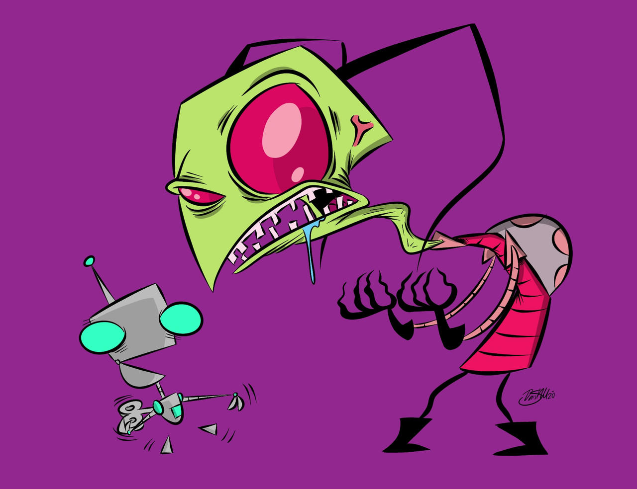 Zim Invasion Invader Zim by DantheDoodle on DeviantArt