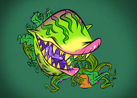 Doodles of the Damned Day 2: Audrey II