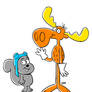 Rocky and Bullwinkle ala C.H. Greenblatt