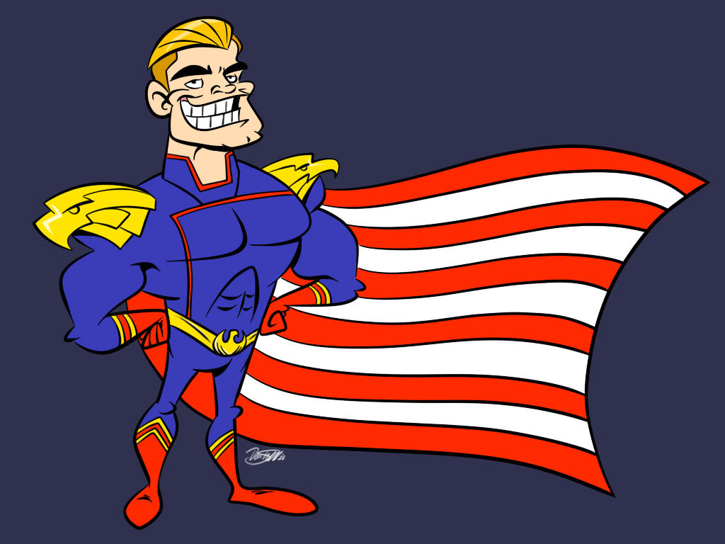 Homelander Color Pages Homelander by DantheDoodle on DeviantArt