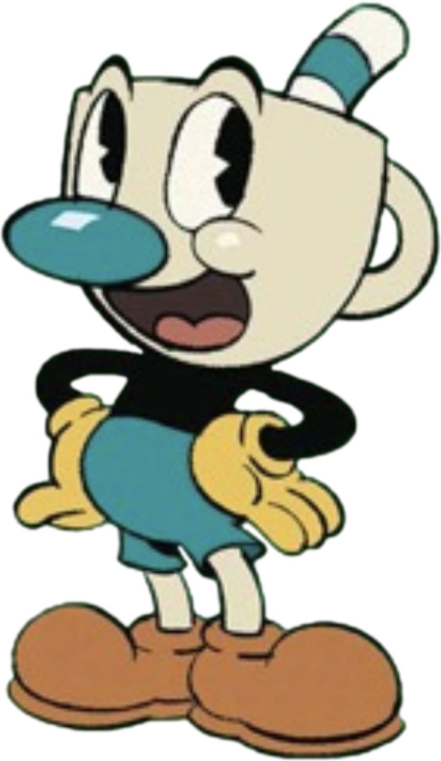 Mugman (The Cuphead Show) by nicolevega2021 on DeviantArt