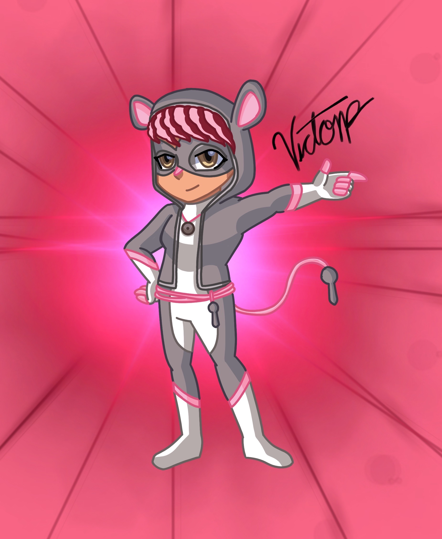 Polyflame Mouse Polymouse by FanartPerez on DeviantArt