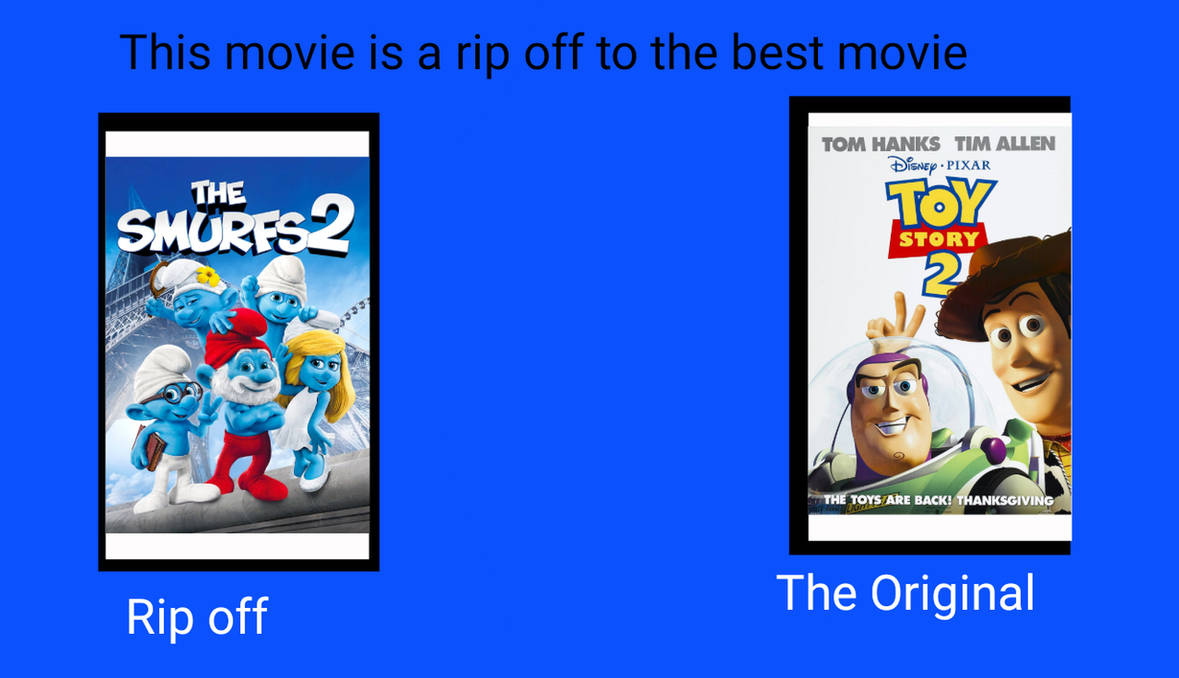 Smurf Reven Ripper The Smurfs 2 Rip Off From Toy Story 2 by NoahHunterArt on DeviantArt