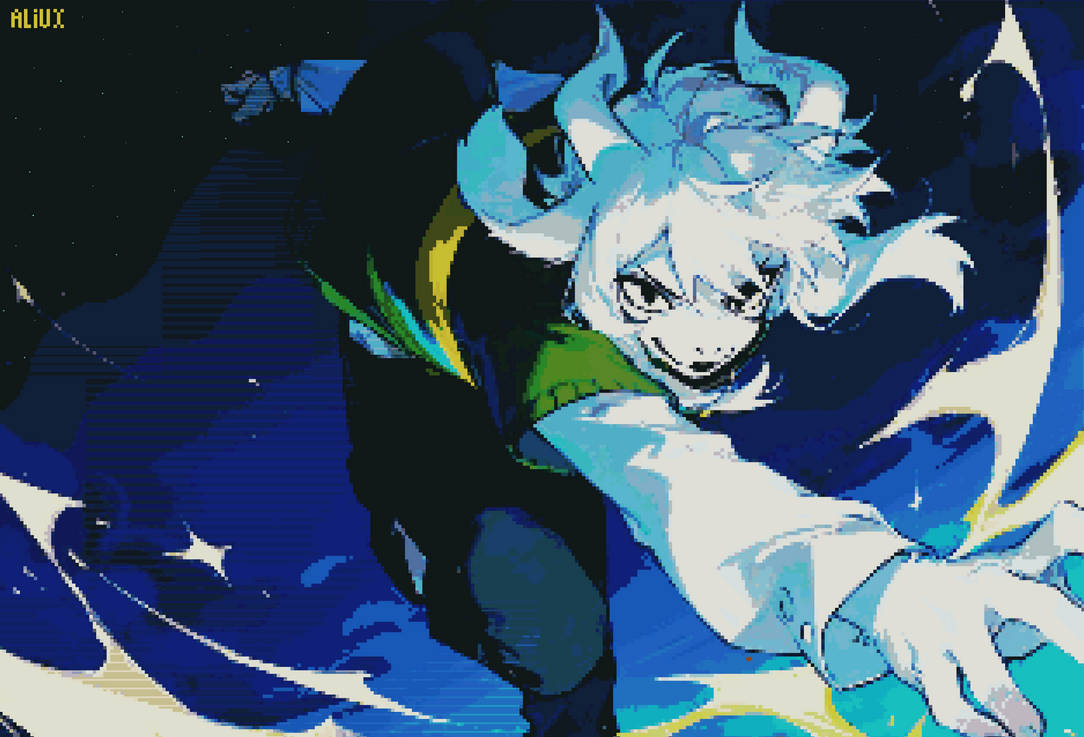 Asriel Delta Rune Robe Asriel... (Deltarune?) by MarianeAliux on DeviantArt