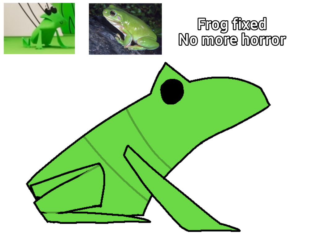 I was tired and got mad at a frog's design by TundraTheIceBean on ...