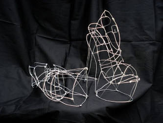 Hooker Heels- Wire work