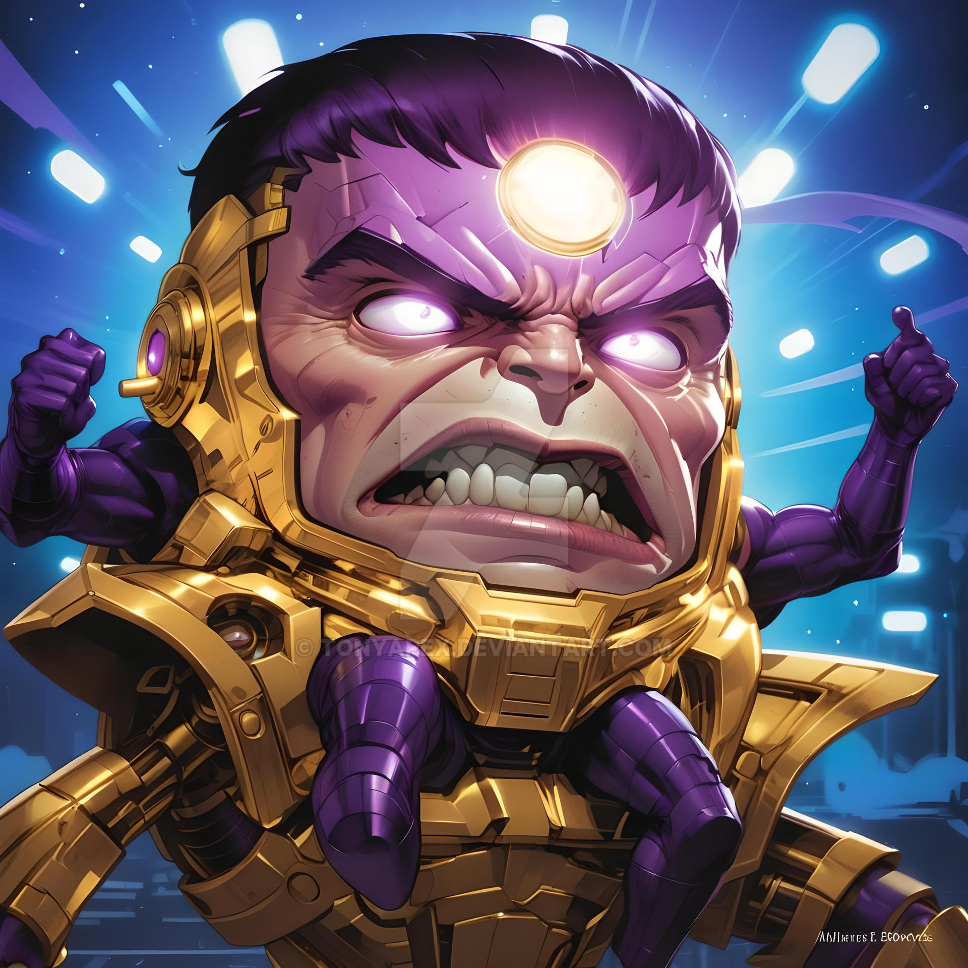 Modok Human Form MODOK by TonyApex on DeviantArt