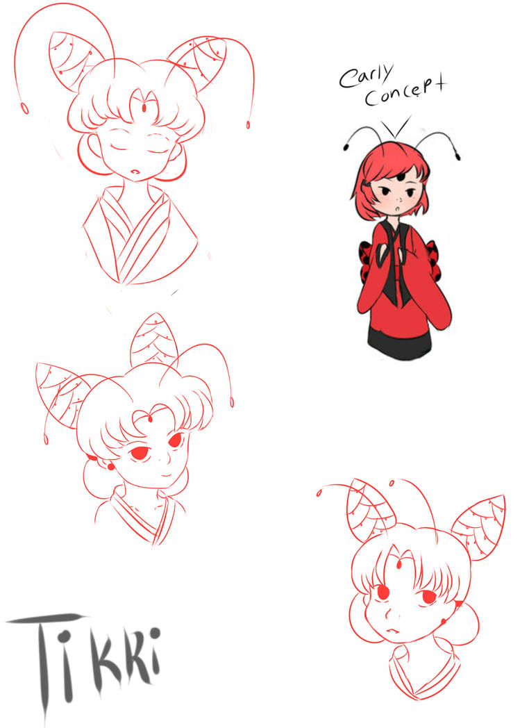 Miraculous Inu - Inuyasha Au : Tikki Hair Revised by SilverSky931 on ...