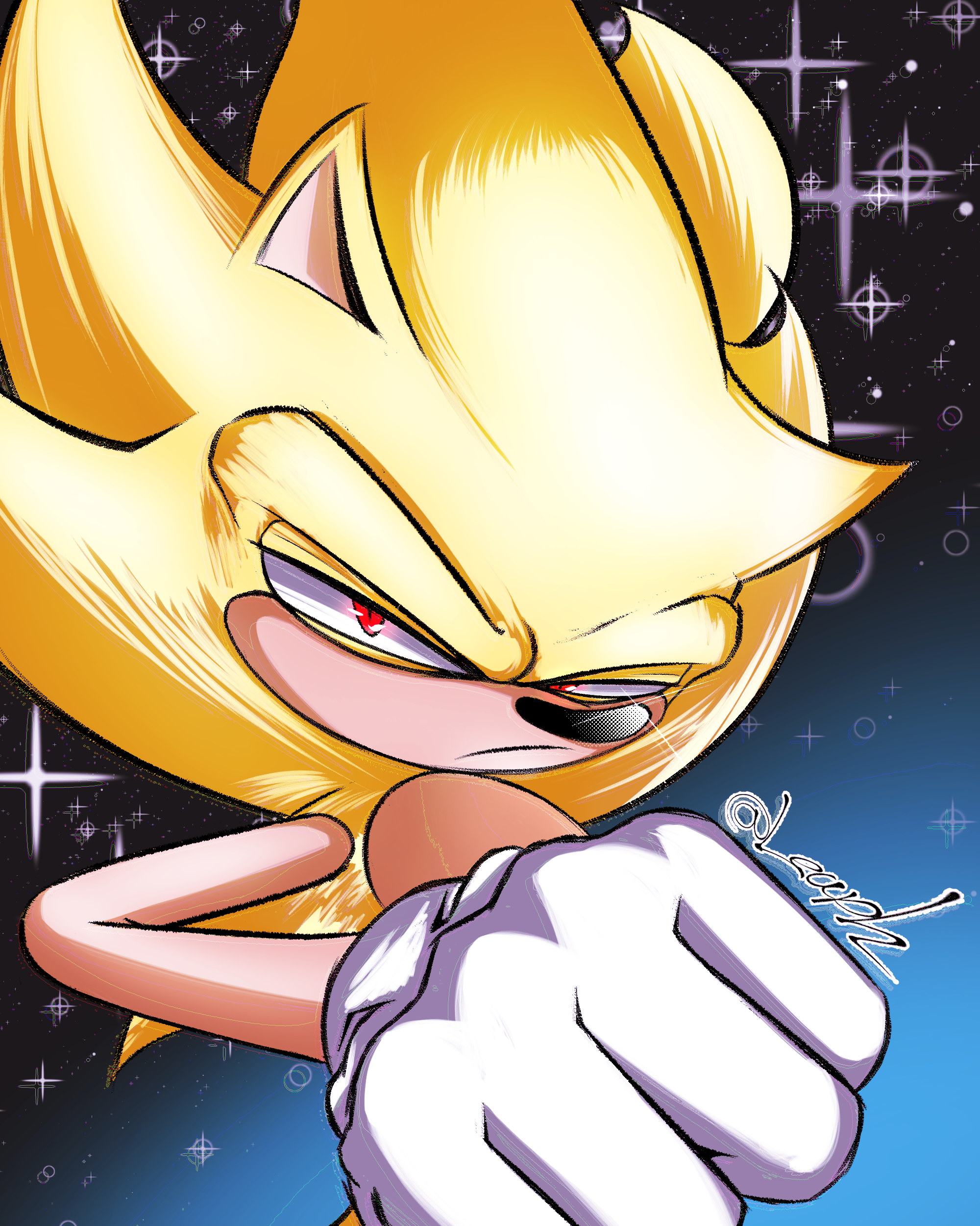 Super Sonic 2 - Sonic Frontiers: The Final Horizon by FrankWolf14 on  DeviantArt