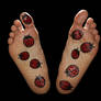 Feet - Ladybug