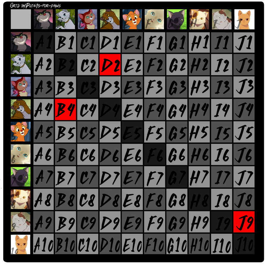 Breeding Grid XL Animated Cat breeding grid 1 OPEN by Points-for-Paws on DeviantArt