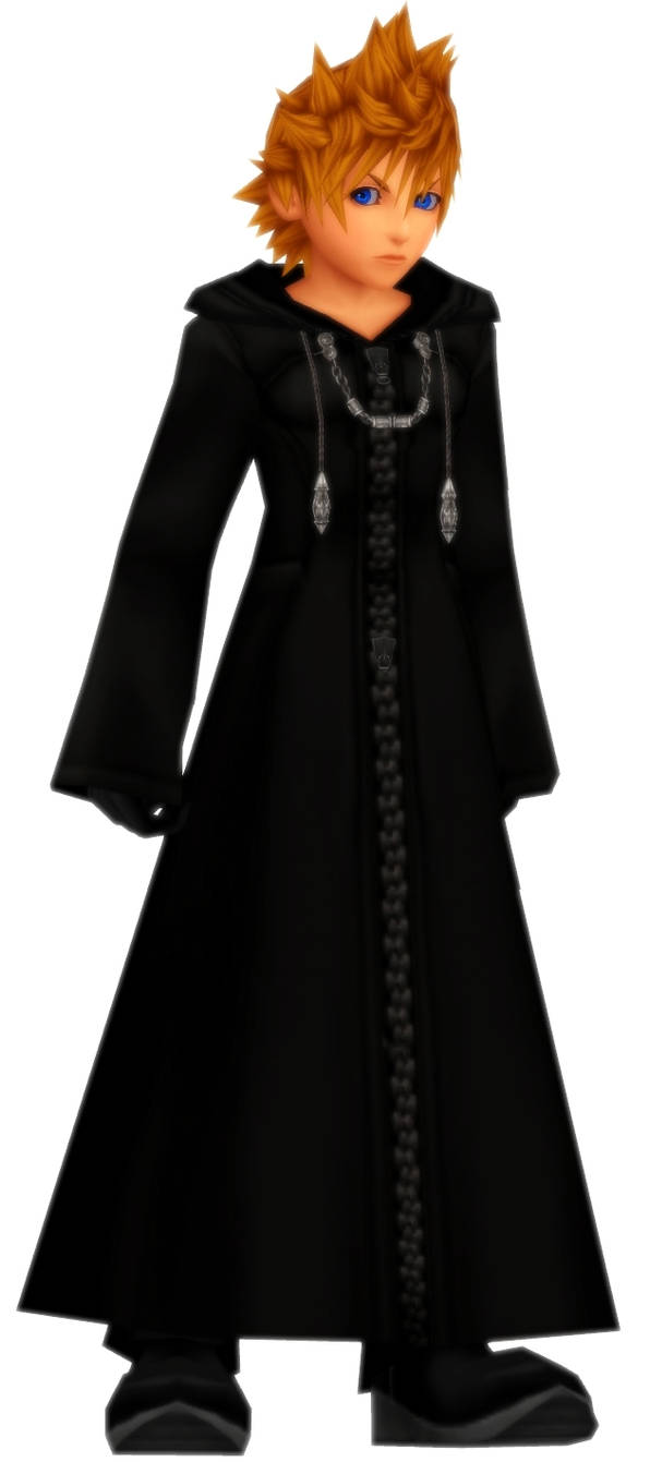 Roxas Pose III by RokuPaopu on DeviantArt
