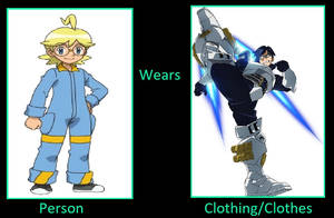 What if Clemont wears Tenya's outfit?