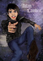 Adam Lambert gone Anime