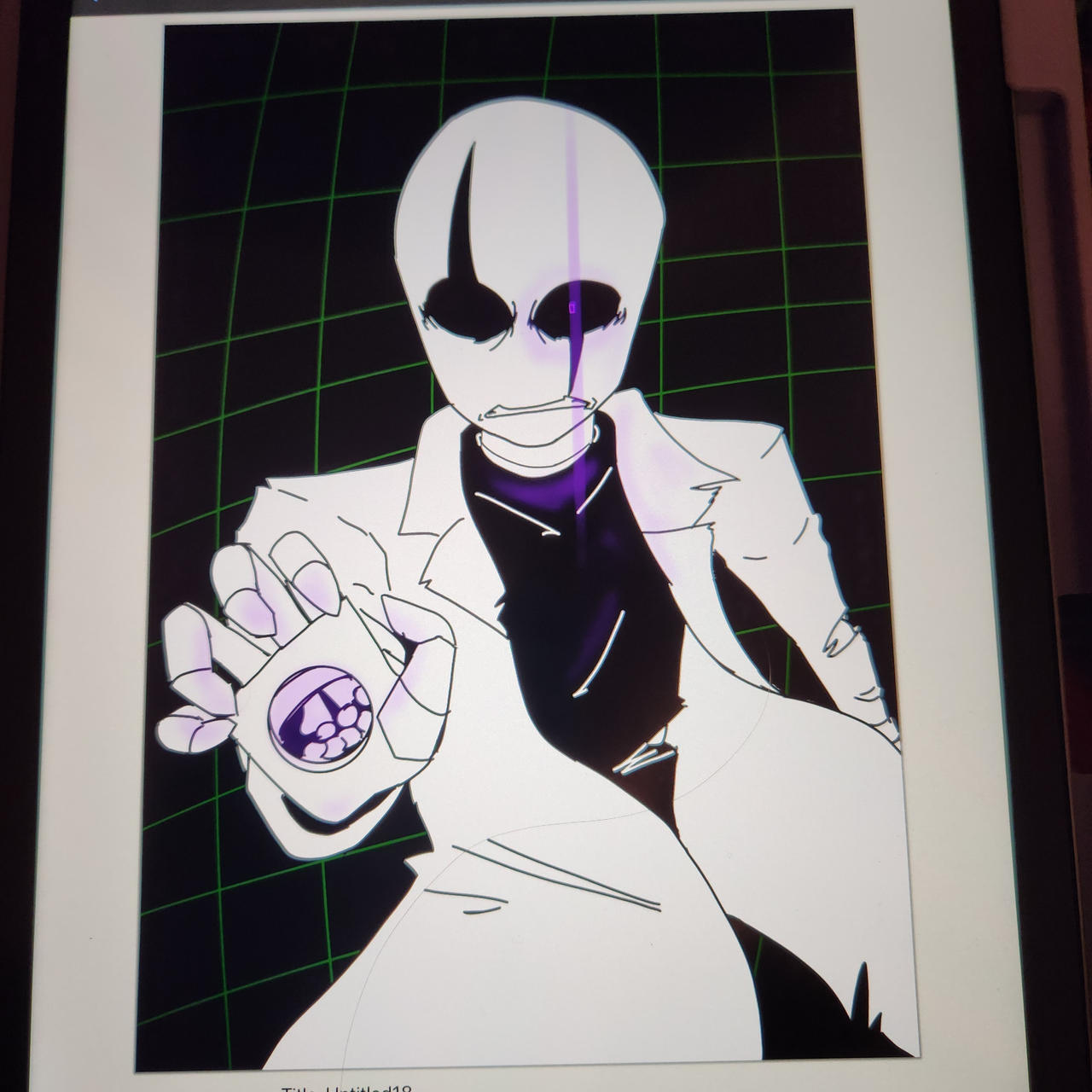 Azriel Gaster Gaster from my undertale AU by PErs0nZ on DeviantArt