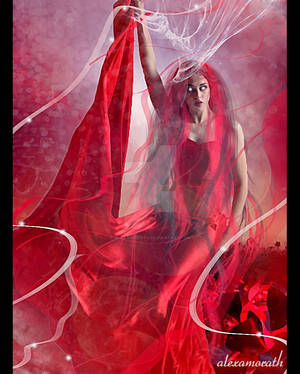 -- Raspberry angel -- by alexamorath -- Raspberry angel -- by alexamorath