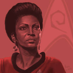 Star Trek TOS portrait series 03 - Uhura - Nichols