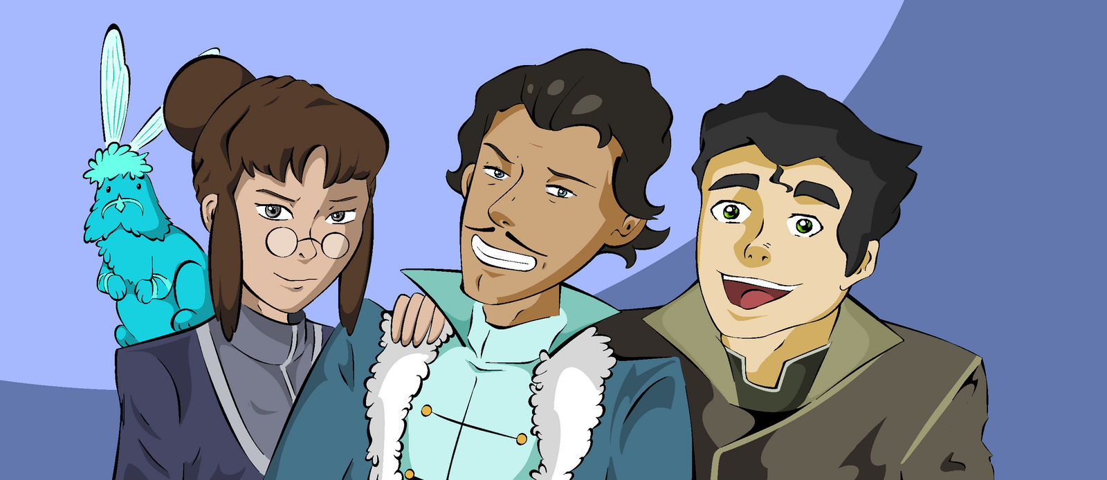The Legend of Korra - Team Varrick by Moon-Side on DeviantArt
